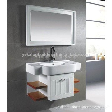 bathroom cabinet with Ceramic Basin